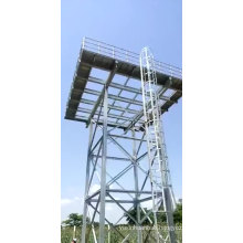 Steel water tank and galvanized water tank tower 10m higher